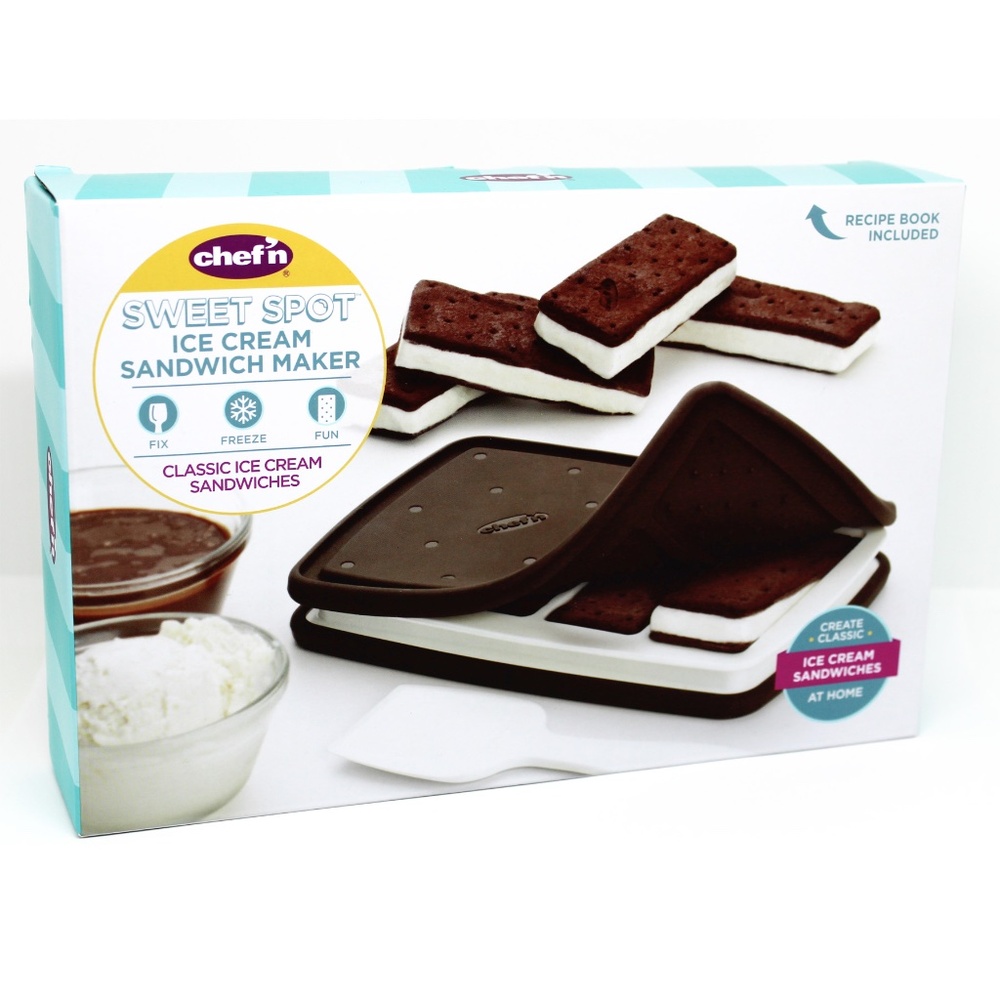 NEW Chef'n Sweet Spot Ice cream Sandwich maker